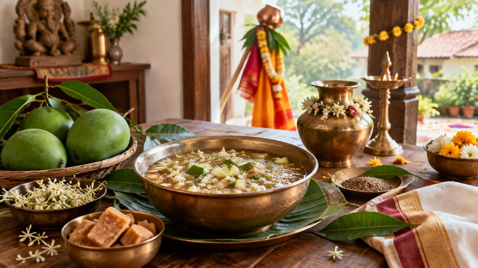 Ugadi & Gudi Padwa: New-Year Kitchens of the Deccan and West